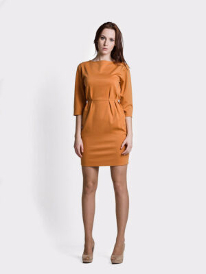 Glamour Orange Dress